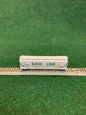 09400150 Micro-trains N Soo Line 3-bay Acf Center Flow Covered Hopper #73469 Nib 09400150 Micro-trains N Soo Line 3-bay Acf Center Flow Covered Hopper #73469 Nib