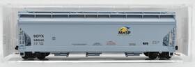 09400300 Micro-trains #09400300 Minnesota Soybean Processors 3 Bay Covered Hopper - Nib