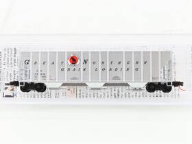 09900170 Micro-trains N Scale Mtl Gn Great Northern 3-bay Covered Hopper #172074