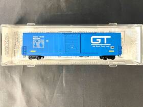 384063 Micro-trains 104010 N-scale Gtw 60ft Excess Height Box Car Rd #384063 384063 Micro-trains 104010 N-scale Gtw 60ft Excess Height Box Car Rd #384063