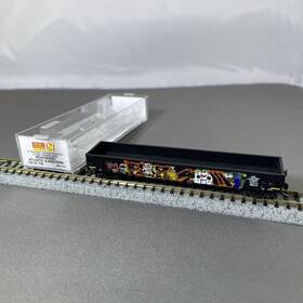 10544700 Micro-trains N Mtl Atw Atlantic And Western 50ft Gondola #1615 With Graffiti