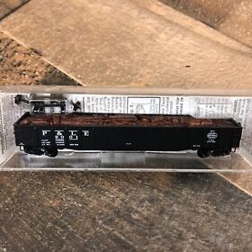 105580.2 Micro Trains Pittsburgh And Lake Erie 9001 N Scale 50foot Gondola Black
