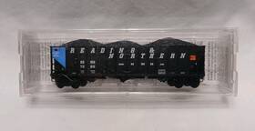 108080 Micro-trains Reading And Northern Railroad N-scale Train 100-ton 3 Bay Open Hopper