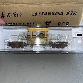 10900230 Micro-trains Heavyweight Depressed Center Flat Car With Large Generator