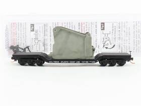 10900260 Micro-trains N Mtl Acl Atlantic Coast Line Flat Car #79104 With Load