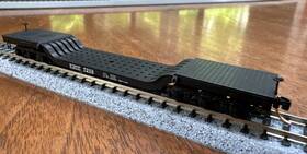 109050 Micro Trains Micro-trains N Scale Heavyweight Depressed-center Flat Car Erie 7208 Ny