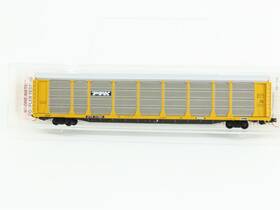 11100020 Micro-trains N Scale Mtl Ttx 89ft Tri-level Closed Auto Rack #711021