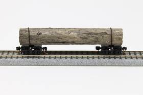 11300750 Micro-trains N Scale Disconnect Log Car With Load