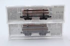 113520 Micro-trains N Scale 2 30ft Skeleton Log Car With Loads New Rare