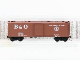 276383 Micro-trains 120240 N Scale Mtl B&o Baltimore And Ohio 40ft Box Car #276383 276383 Micro-trains 120240 N Scale Mtl B&o Baltimore And Ohio 40ft Box Car #276383
