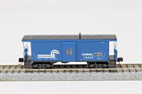 13000020 Micro-trains N Scale Bay Window Caboose Conrail Cr 18238 Blue