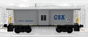 13000040 Micro-trains #13000040 N-scale Csx 900400 Bay Window Caboose - Nib