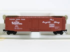 13612-2 Micro-trains Z Scale Mtl Cg Central Of Georgia 50ft Box Car #3545