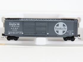 13719-2 Micro-trains Z Scale Mtl Atsf Inch Ship And Travel 50ft Box Car #4336