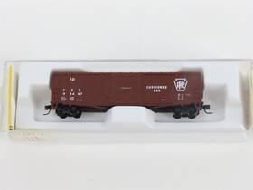 14207-2 Micro-trains Z Scale Kadee Mtl Prr Pennsylvania Rib Side Box Car #92467