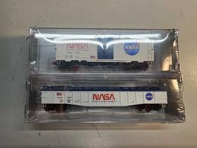 16-153 Micro-trains N Nse Mtl Nasa Boxcar Gondola Set Of 2 1 160