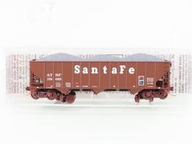 108120.1 Micro-trains 18120.1 N Scale Mtl Atsf Santa Fe 3-bay Hopper #179655 With Load