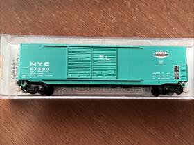 18200020 Micro-trains N #18200020 50ft Double Door Box Car New York Central Nyc #87590 Nib