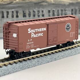 105048 Micro-trains 20093 Southern Pacific Single Dr Standard Boxcar Sp N Scale 105048 Micro-trains 20093 Southern Pacific Single Dr Standard Boxcar Sp N Scale