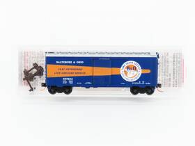 467434 Micro-trains 20266 N Mtl B&o Baltimore And Ohio Time-saver 40ft Box Car #467434