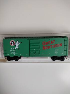 27163 Micro-trains 20420 N Scale Great Northern Standard Box Car Rd# G.n. Nos