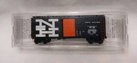 36833 Micro-trains 20556 New Haven Nh N-scale Train40ft Standard Boxcar Single Door Roofwalk