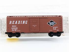 110015 Micro-trains 20810 N Scale Mtl Rdg Reading Lines 40ft Single Door Box Car #110015