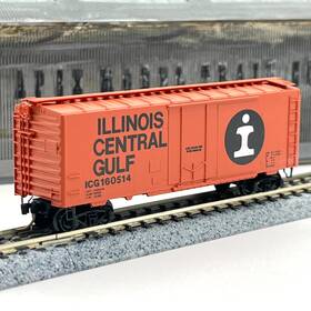160514 Micro-trains 21070 N Scale Illinois Central Gulf Plug Door Boxcar Icg 160514 Micro-trains 21070 N Scale Illinois Central Gulf Plug Door Boxcar Icg