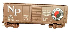 22040 Micro-trains N Scale Northern Pacific Np 40ft Box Car #8719