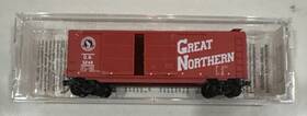 23200 Micro-trains N Scale Great Northern 40ft Standard Box Car #3249 - Nib