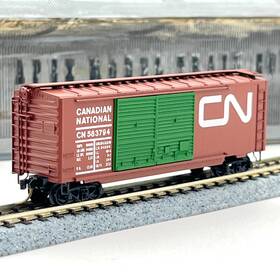 583794 Micro-trains 23214 N Scale Canadian National Double Door Std Boxcar Cn