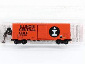 416084 Micro-trains 24070 N Scale Mtl Icg Illinois Central Gulf 40ft Box Car #416084