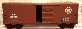 128730 Micro-trains 24190 N Scale Kadee Mtl Missouri Pacific Mp Box Car Nib / C3