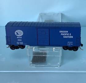 24384 Micro-trains N Scale Kadee 1034 Oregon Pacific And Eastern Op&e 40ft Box Car