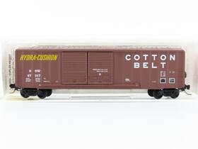 67317 Micro-trains 30060 N Scale Mtl Ssw Cotton Belt 50ft Standard Boxcar #67317
