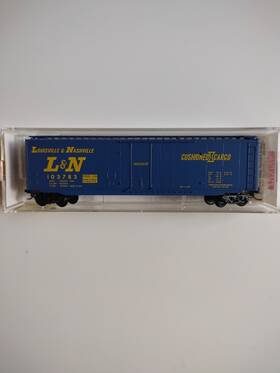 103783 Micro-trains 32140 N Scale 50ft Boxcar Louisville And Nashville Rd Ln