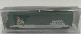 38360 Micro-trains N Scale Mtl Happy Holidays 2003 50ft Plug Door Box Car #2003