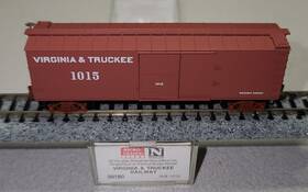39180 Micro-trains N Scale Virginia And Truckee Railway 40ft Box Car Rd#1015 Mpn
