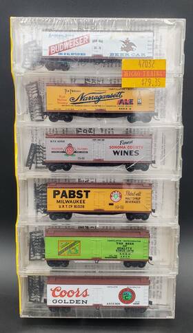 47032 Micro-trains N Scale Mtl Beverage Wood Reefer 6-pack Issue #2