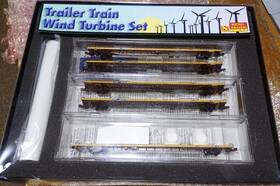 489-99301330 Micro-trains - N Scale Ttx Wind Turbine 5-car Set Sku