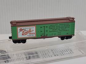 49440 Micro-trains 49220 N Scale Mtl Tux Tivoli Beer 40ft Wood Reefer #5100