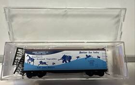 49330 Micro-trains N Scale Gerber Products Company 40ft Wood Reefer Car #1001