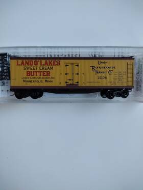 10134 Micro-trains 49470 N Scale Mtl Land Oftlakes Butter Urtc Reefer