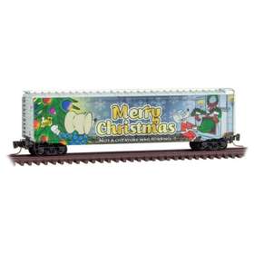 Micro-trains 507 00 740 Z Scale Gauge Line Micro-mouse 2023 Christmas Car