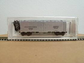 498350 Micro Trains 59040 Train N Scale Pensylvania 40ft Steel Ice Reefer Rd #498350 With Case