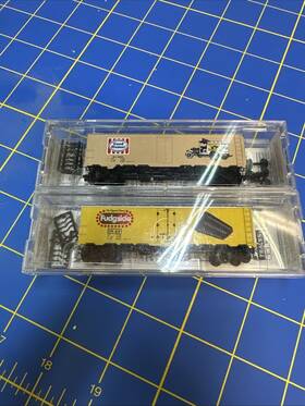 59580 Micro-trains 59060 N Scale Mtl 59060/59580 Gh Good Humor And Fudgsicle 2 Car Lot