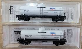 11129 Micro-trains 65120 N Mobil Oil Company 39ft Single Dome Tank Cars 11135