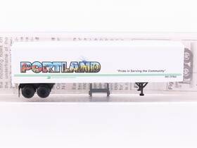 67210 Micro-trains N Scale Mtl Bnz Bn Intermodal Portland 45ft Trailer