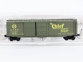 50600600 Micro-trains 695140001613 Z Scale Mtl Atsf Santa Fe Inch The Chief 50ft Box Car #10197