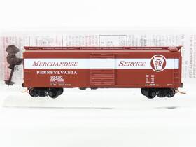 12000720 Micro-trains 695140014569 N Scale Mtl Prr Merchandise Service 40ft Box Car #92420